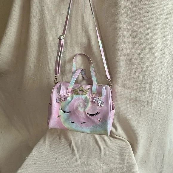 Under One Sky Pink and Gold Unicorn Tote Bag - Picture 2 of 12